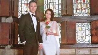  胡杏兒曬與老公婚紗照甜蜜慶祝結(jié)婚五周年