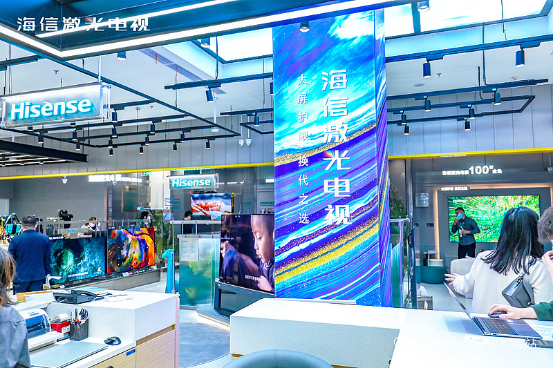  海信激光電視旗艦體驗(yàn)店又開一家！大屏觀影風(fēng)潮席卷魔都