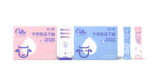乳小萌 好健康吃出來 活性牛初乳凍干粉乳小萌重磅登場