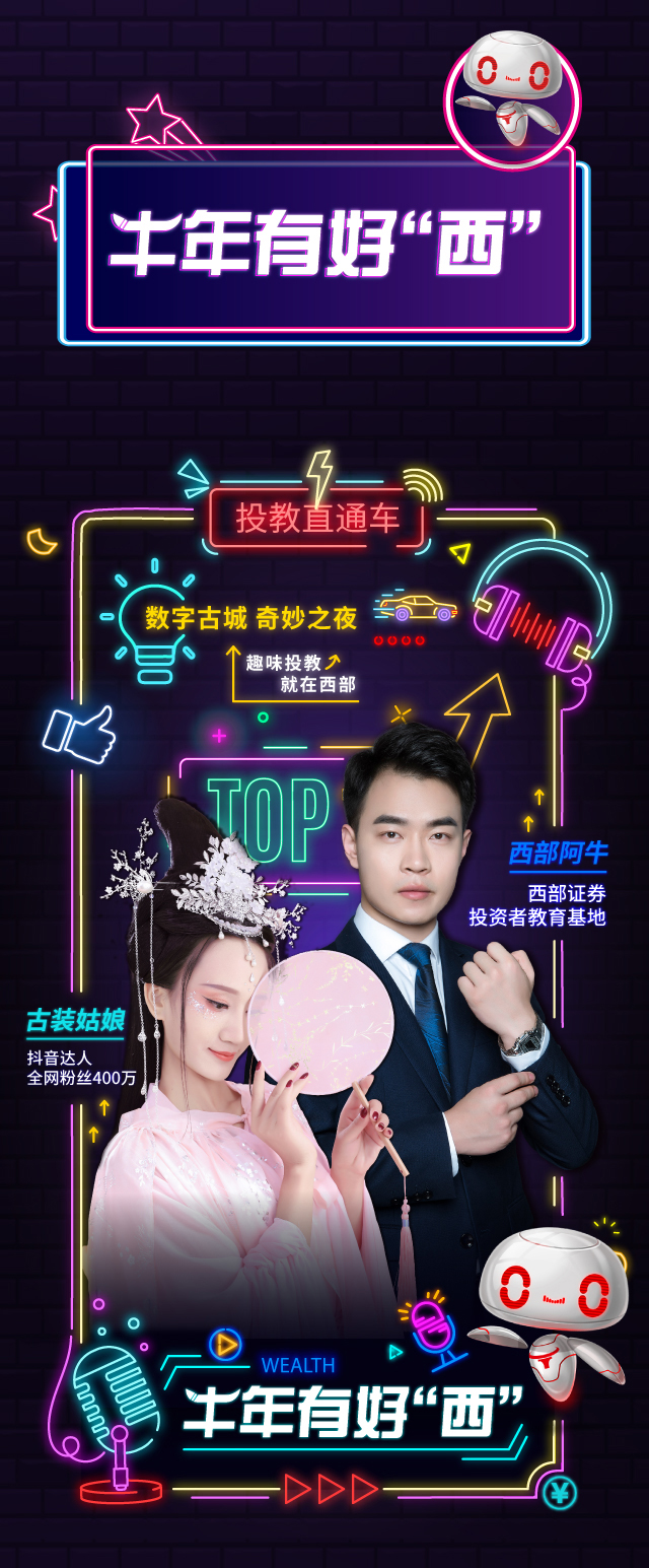 萬份紅包 投資顧問 西部證券 速搶萬份紅包，開啟牛年好“西”