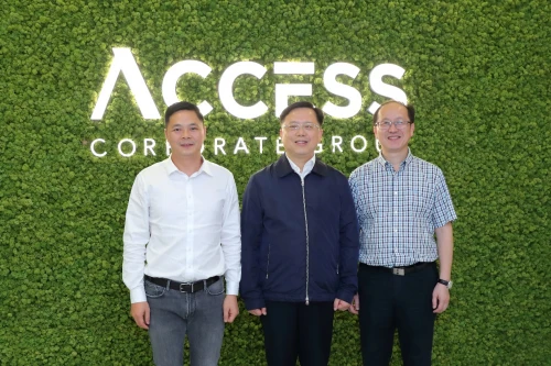 ACCESS 浙江省政府副秘書長高屹一行調研ACCESS集團，肯定企業內外貿一體化探索