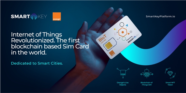 Orange 法國電信巨頭Orange攜手科創企業SmartKey推出首款區塊鏈SIM卡